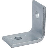 Winkel 40 / 5, 2-Loch Zink-Nickel